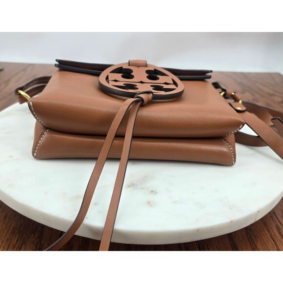 Tory Burch Miller Logo Leather Crossbody - Picture 8 of 10